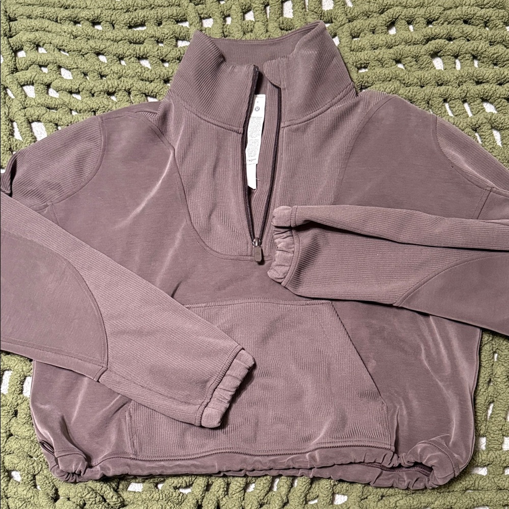 Lululemon Athletica Brown Zip-Up Jacket
